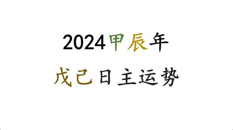 2024戊土|戊土日主2024甲辰年运：附六大日柱详解